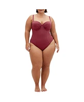 City Chic Plus Size Seville Underwire 1 Piece