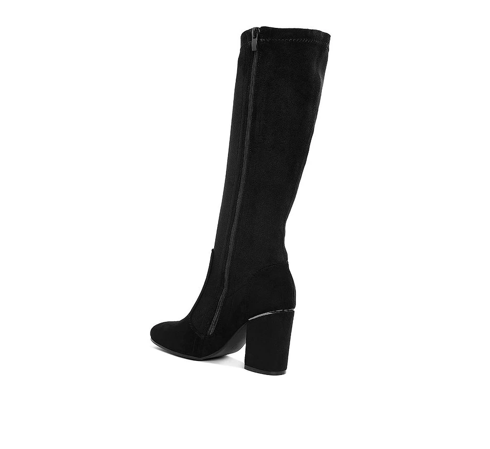 Saloniki Microfiber Calf Boots