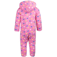 CoComelon Toddler Boys Jj Fleece Zip Up Coverall