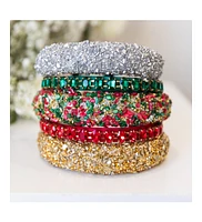 Limited Edition All That Glitters Headband - Christmas Red + Green