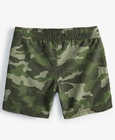 Epic Threads Toddler Boys 2T-4T Camo Nylon Shorts, Exclusively at Macy's