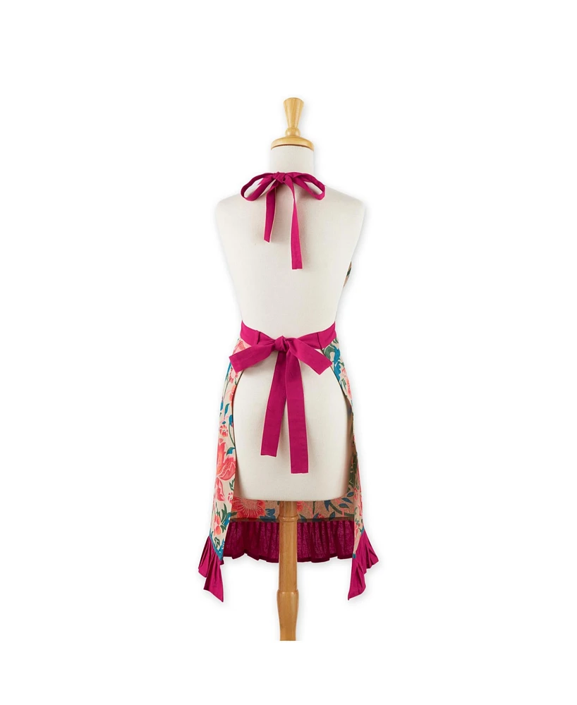 Design Imports Boho Floral Apron