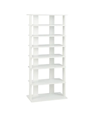 Gouun 7 Tiers Vertical Shoe Rack for Front Door
