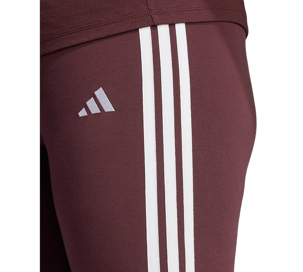 adidas Plus Essentials 3-Stripes Cotton Leggings