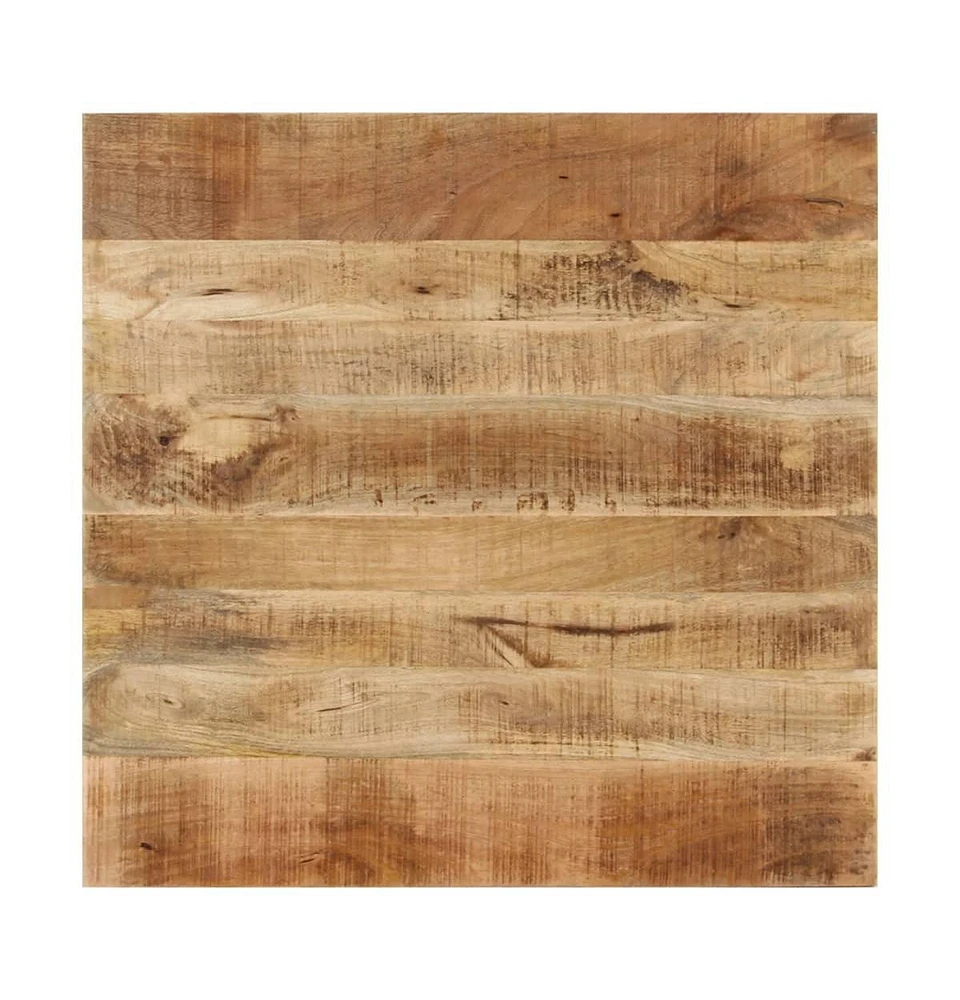 Dining Table Solid Mango Wood 32.3"x31.5"x29.9"