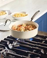Rachael Ray Cucina Ceramic Nonstick 3-Quart Saute Pan with Lid