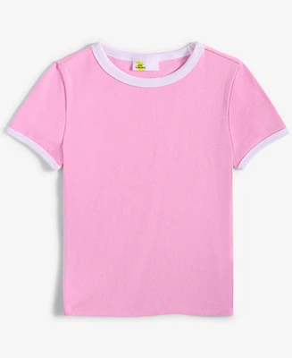 Epic Threads Little & Big Girls Rib Baby Tee, Exclusively at Macy's