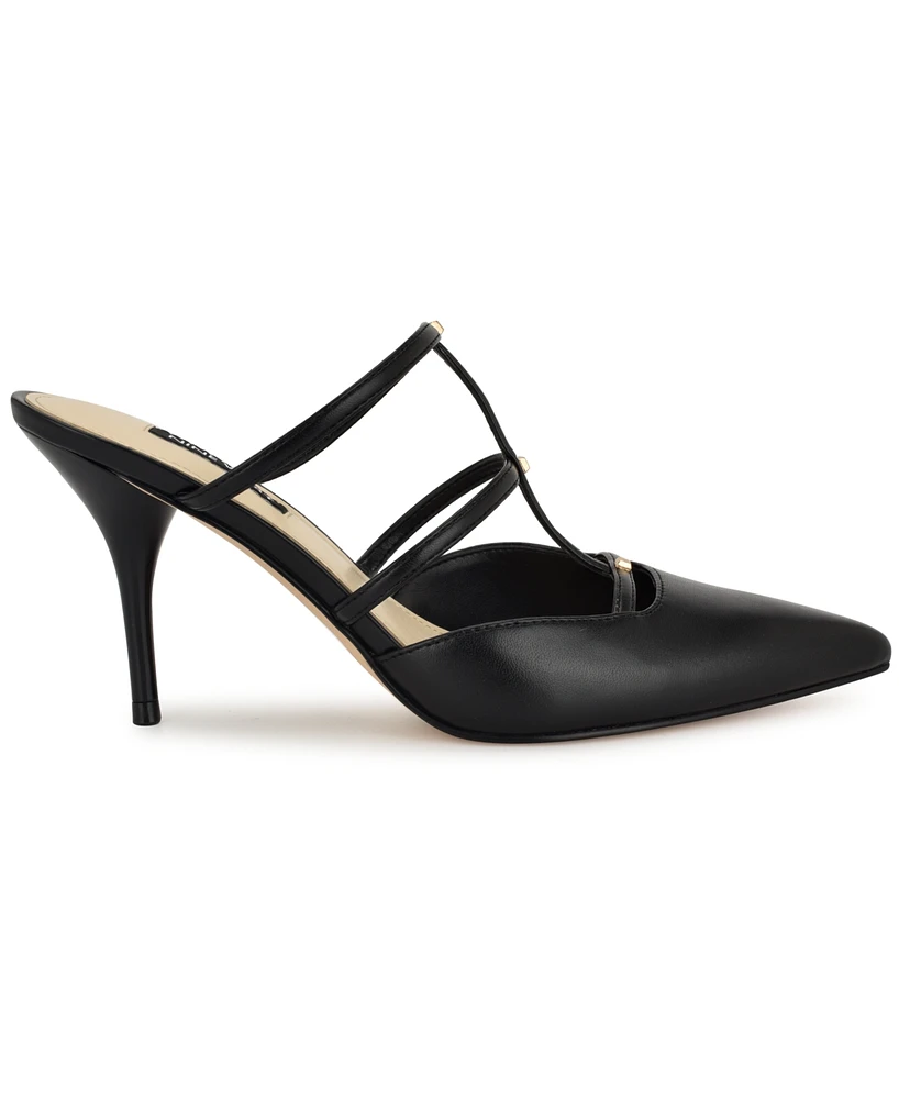 Nine West Women's Tianala Caged Slip-On Stiletto Pumps