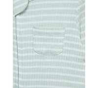 Little Me Baby Boys 2-Pack Dino Cotton Footed Coveralls