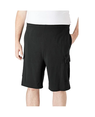 KingSize Tall Lightweight Jersey Cargo Shorts