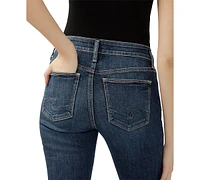 Silver Jeans Co. Women's Suki Mid-Rise Curvy-Fit Bootcut