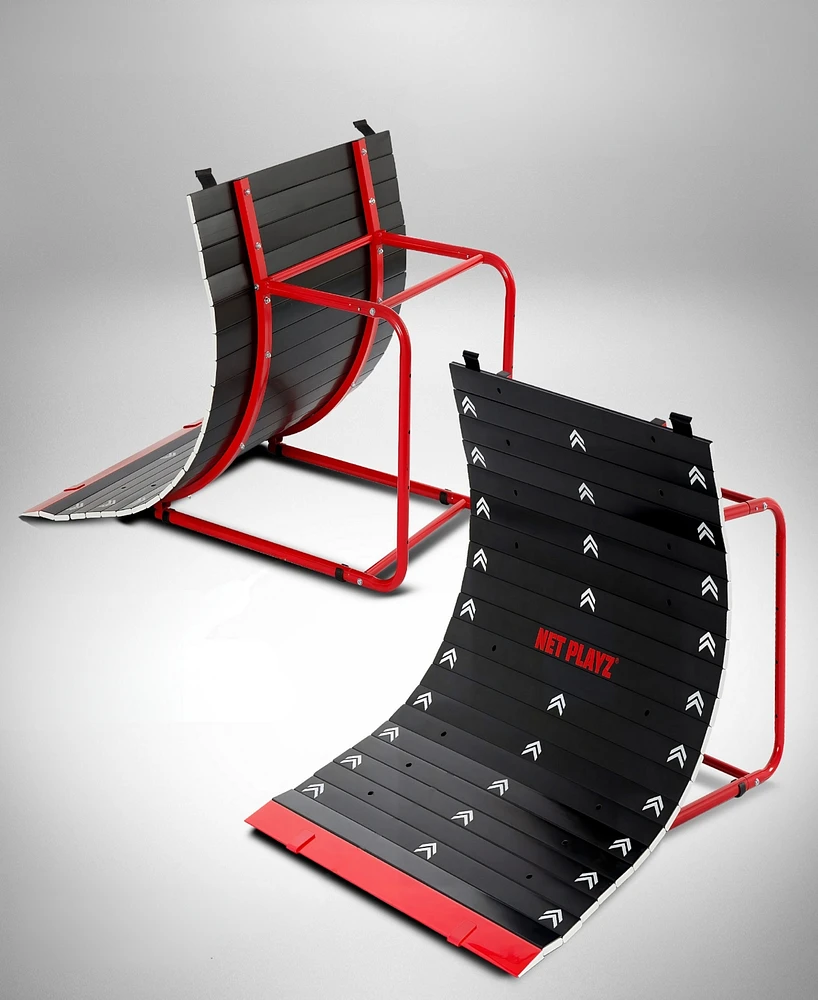 Net Playz Kick and Roll Soccer Return Ramp Rebounder