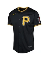 Nike Big Boys and Girls Black Pittsburgh Pirates Alternate Limited Jersey