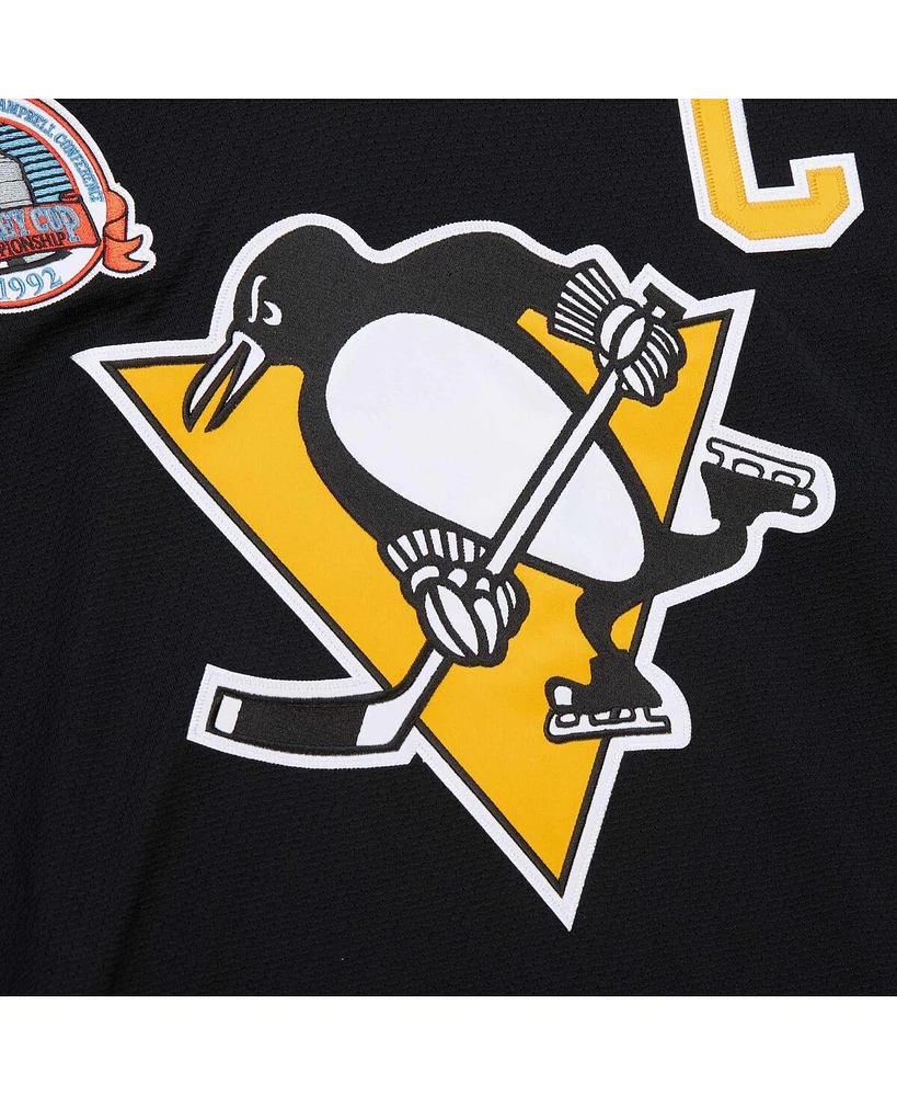 Mitchell & Ness Men's Mario Lemieux Black Pittsburgh Penguins 1991-92 Power Play Jersey