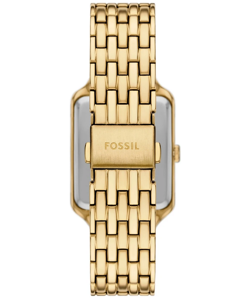 Fossil Women's Raquel Sun Moon Multifunction Gold-Tone Stainless Steel Watch, 29mm