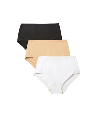 Comfort Choice Women's 3-Pack Leg Brief