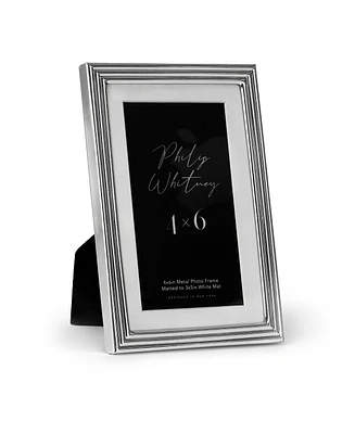 Philip Whitney Hayworth Metal Picture Frame, 4" x 6"