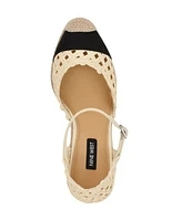 Nine West Women's Mckinly Closed Toe Dress Wedge Pumps