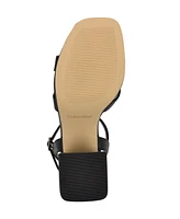 Calvin Klein Women's Drancy Block Heel Sandals