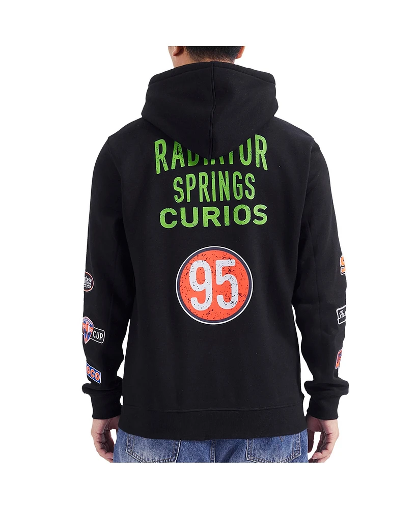 Freeze Max Men's Black Cars Radiator Pullover Hoodie