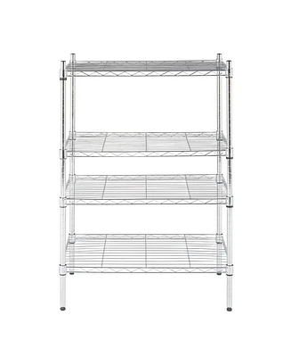 Slickblue 8-Tier Wire Shelving Unit for Versatile Storage and Organization in Home or Garage