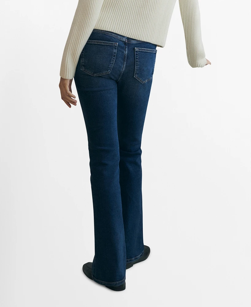 Mango Women's Maternity Flared Jeans