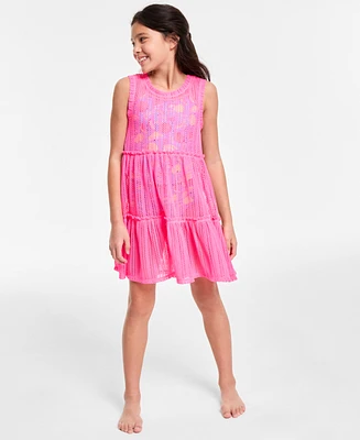 Epic Threads Little & Big Girls Mesh Dress Swim Cover-Up, Exclusively at Macy's