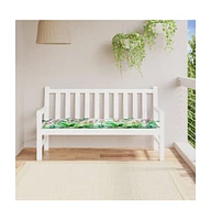 vidaXL Garden Bench Cushion Multicolor 59.1"x19.7"x2.8" Oxford Fabric