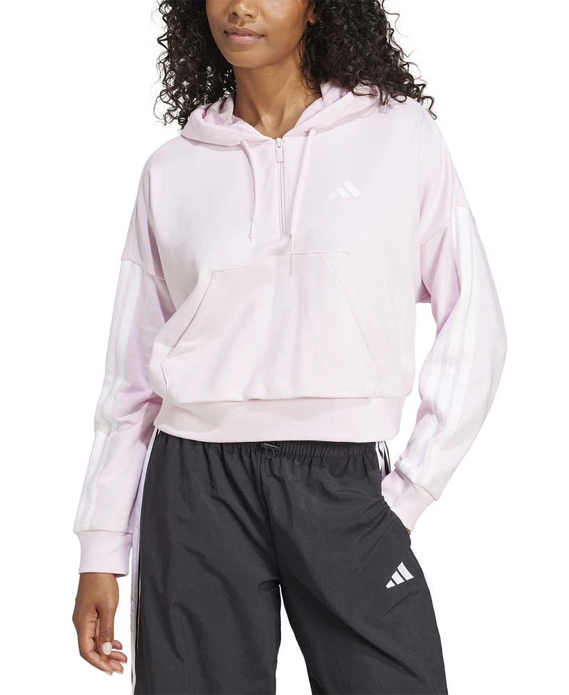 adidas Women's The Essentials Relaxed Hooded Track Jacket