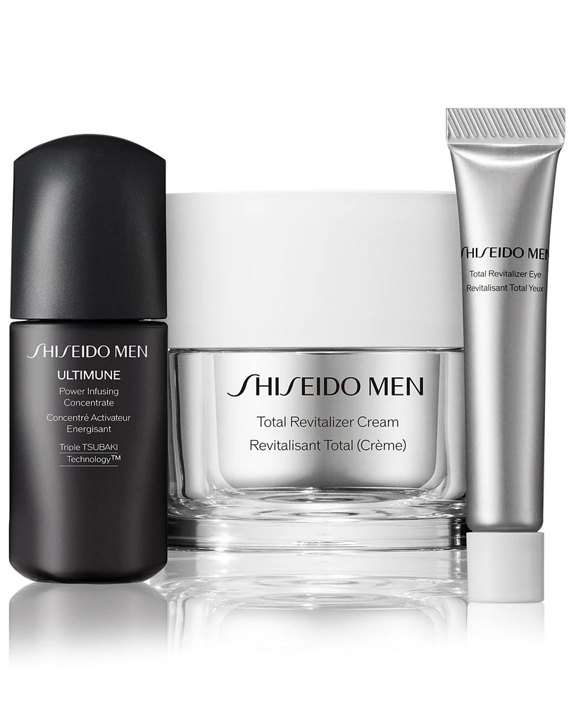 Shiseido 3-Pc. Men's Total Revitalizing Ritual Set
