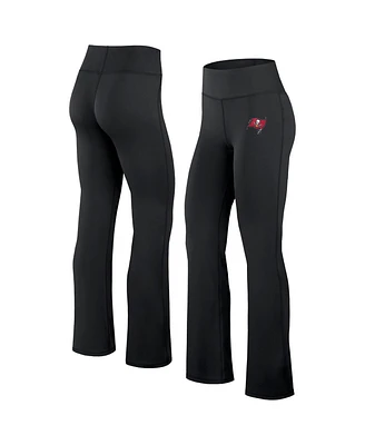Fanatics Women's Black Tampa Bay Buccaneers Maxed Out Flare Leggings