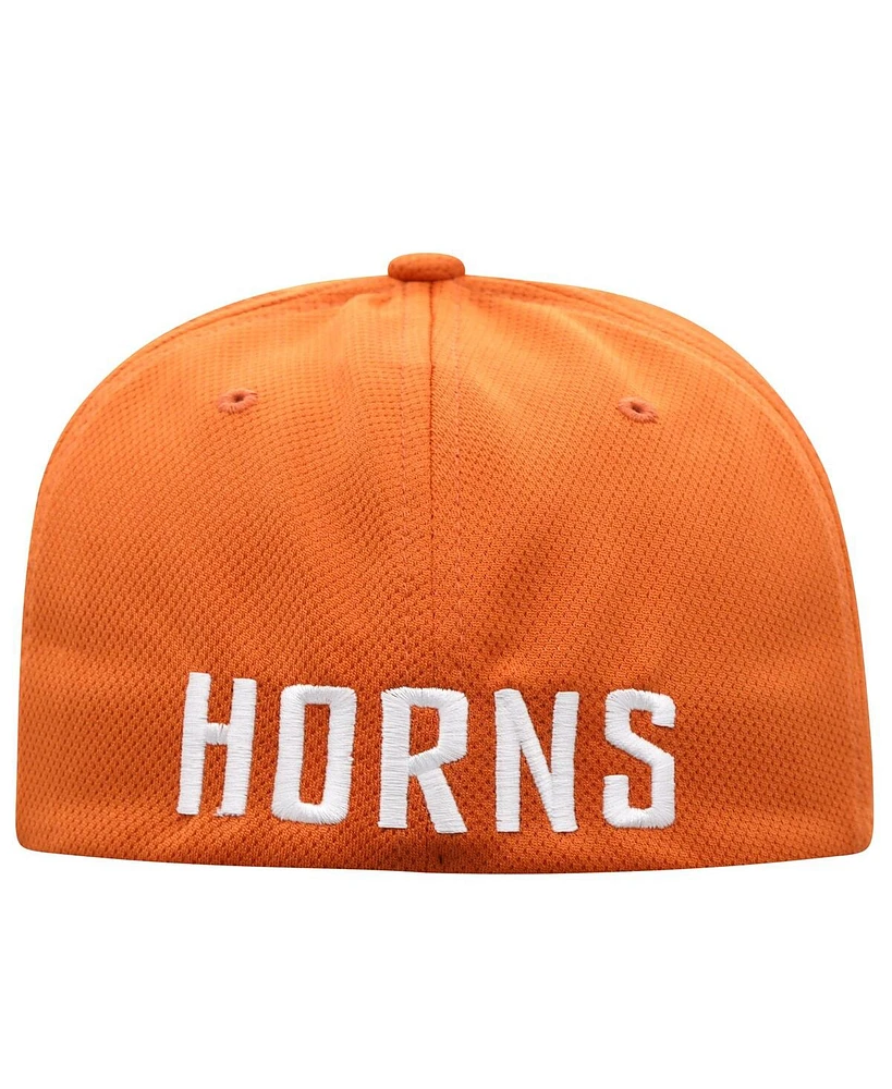 Top of the World Men's Texas Orange Texas Longhorns Reflex 2.0 Flex Fit Hat