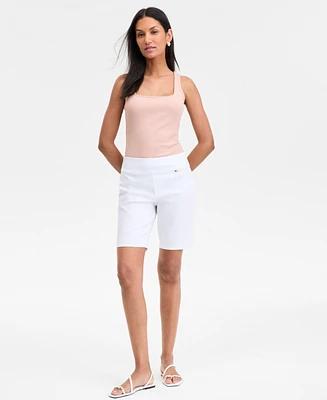 I.n.c. International Concepts Women's Pull-On Bermuda Shorts