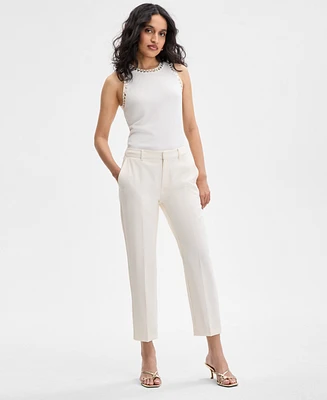 I.n.c. International Concepts Women's Slim Cropped Trousers