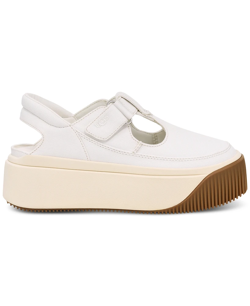 Ugg Women's Ez-Duzzit T-Strap Platform Flats