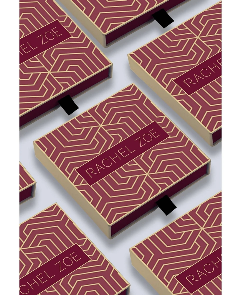 Rachel Zoe Rhodium Plated Heart Necklace with Ball Chain