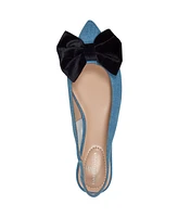 Bandolino Women's Simona Bow Slingback Flats