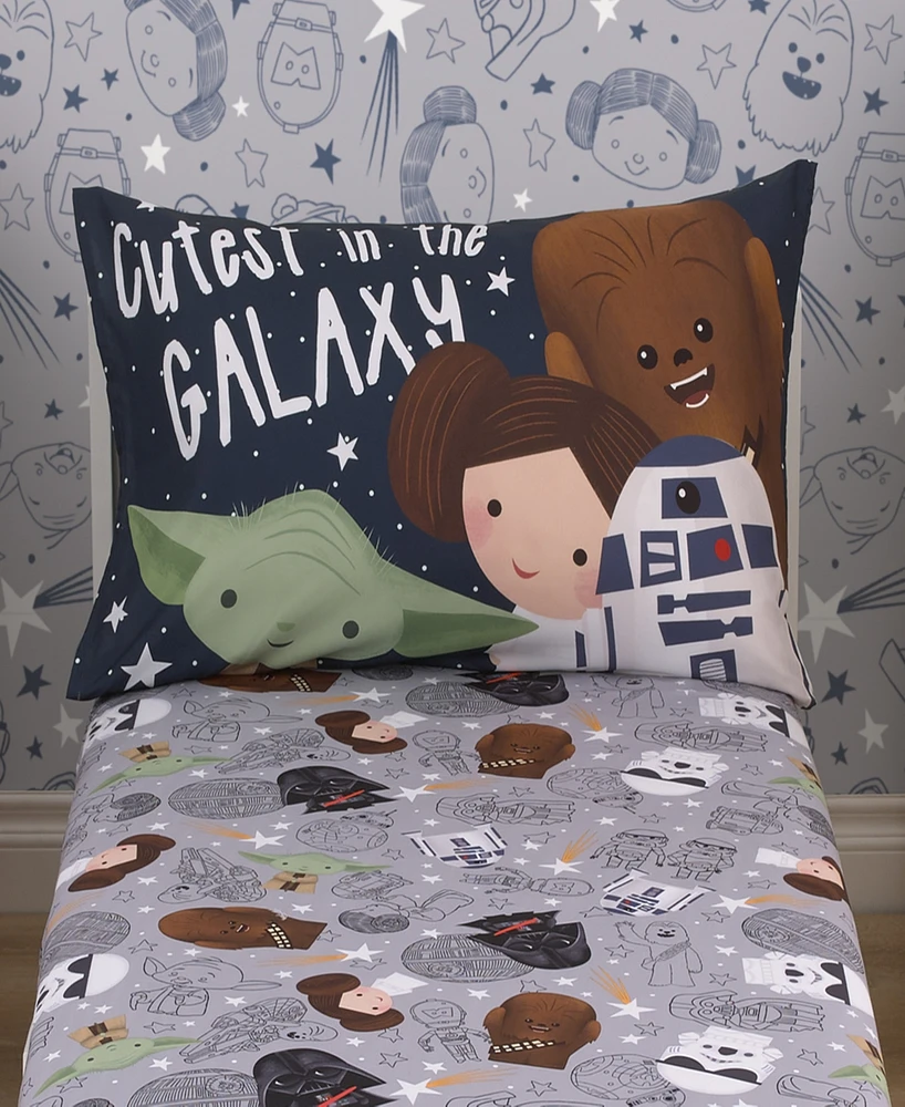 Star Wars Welcome to the Galaxy 2-Pc. Sheet Set, Toddler