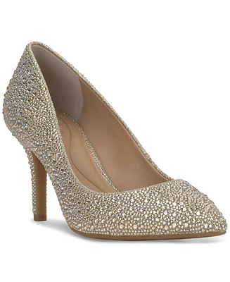 I.n.c. International Concepts Women's Zitah Embellished Pointed Toe Pumps, Created for Macy's