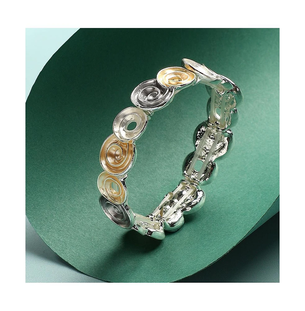 Textured Rose Bracelet