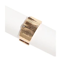Dented Cuff Bracelet