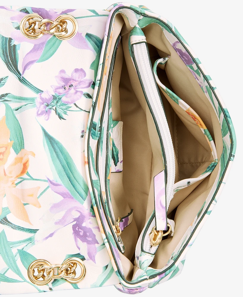 I.n.c. International Concepts Floral Print Small Ajae Shoulder Bag, Exclusively at Macy's