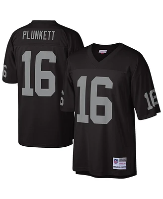 Mitchell & Ness Men's Jim Plunkett Black Oakland Raiders 1980 Legacy Replica Jersey