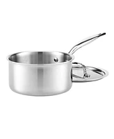 Heritage Steel Titanium Series Fully Cladded 3-Quart Saucepan with Lid