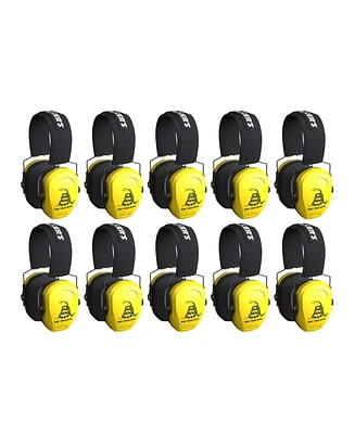 Walker's Razor Slim Passive Earmuffs, Don't Tread On Me (10 Pack)