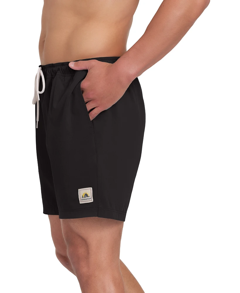 Pendleton Men's Pattern Reveal Performance 6" Swim Trunks