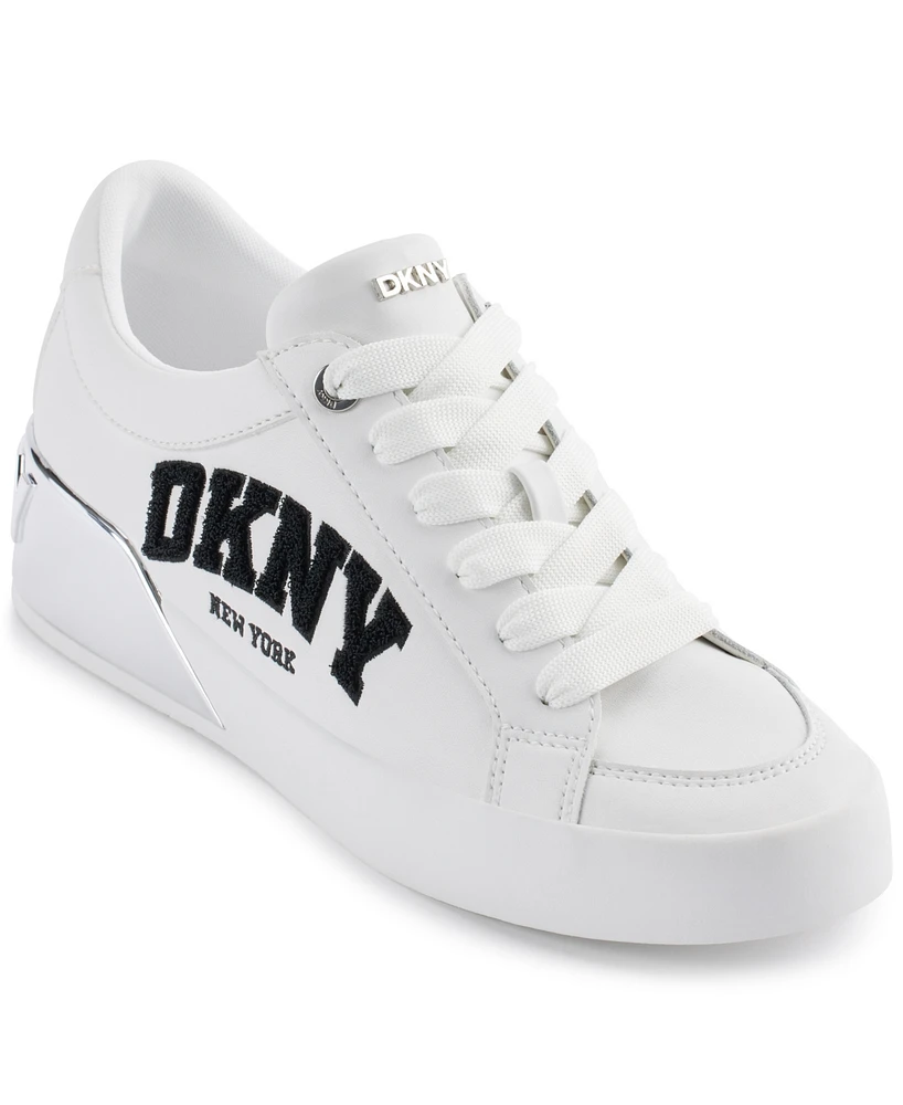 Dkny Women's Maben Varsity Lace-Up Sneakers