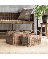Normandy Halo Rectangular Baskets Set of 2