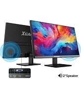 XGaming 24 Inch Monitor, Fhd 100Hz 1080P, Ips 16:9 Frameless Computer Monitor, 99% sRGB, Low Blue Light Eye Care, FreeSync, Pc Screen Built-in Speaker