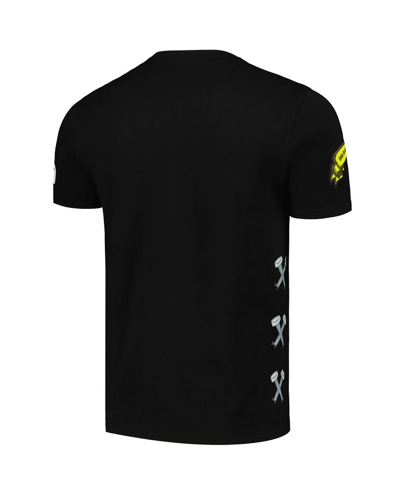 Freeze Max Men's and Women's Black Looney Tunes Franken Tweety T-Shirt